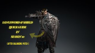 Conquerors Blade Longsword amp Shield Class Guide [upl. by Patrick]