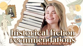 historical fiction books NOT set in WW2 [upl. by Sairtemed]