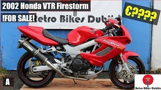 2002 Honda VTR Firestorm 1000 Stunning  Overview  2002 honda vtr 1000 superhawk [upl. by Parsons]