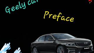 Geely Preface lightening12strike Geely cars [upl. by Cuthbert]