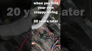 Finding Your Own Wiring 20 Years Later shorts diy electrical [upl. by Aicia]