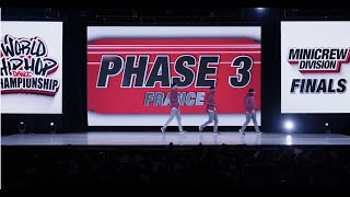 Phase 3  France  MiniCrew Division Gold Medalist  2023 World Hip Hop Dance Championship [upl. by Phaidra]