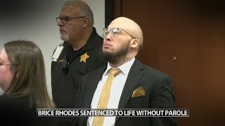 Brice Rhodes convicted Louisville triple murderer sentenced to life in prison [upl. by Cletus934]