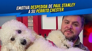 Emotiva despedida de Paul Stanley a su perrito Chester [upl. by Leduar]