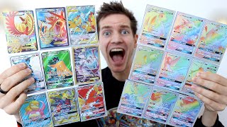 I PULL 19 FULL ART POKÉMON CARDS IN 1 VIDEO [upl. by Nacnud794]