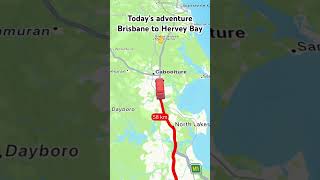 Todays adventure Brisbane  Hervey Bay all stops in between herveybay brisbane travel roadtrips [upl. by Firahs58]