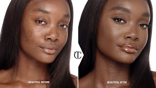 How to Apply Foundation using Charlottes Beautiful Skin Foundation  Charlotte Tilbury [upl. by Auston758]