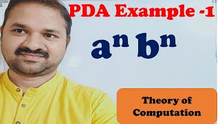 Construct PDA for the language Lan bn  Pushdown Automata  TOC  FLAT  Theory of Comp [upl. by Enaej]