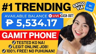 LEGIT amp TRENDING P5000 Kinita Ko Dito GAMIT PHONE GCASH ang SAHOD  PROVEN Ko Nato [upl. by Neros483]