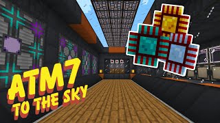 🚀 AE2 AutoCrafting 🚀  ATM7 To The Sky Ep 11 [upl. by Kimberli]