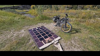 Ebike Solar Blanket Charging Kit What Compares with Ours [upl. by Anitniuq]