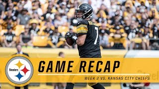 Week 2 Pittsburgh Steelers vs Kansas City Chiefs  Game Recap [upl. by Nahshunn778]