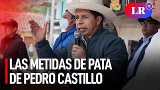 Un recuento de los errores verbales de Pedro Castillo [upl. by Annoik973]