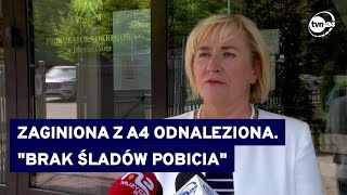 Pani Izabela odnalazła się w Bolesławcu Najnowsze informacje od prokuratury TVN24 [upl. by Hajar]