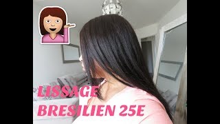 LISSAGE BRESILIEN MAISON A 25 EUROS 😱😍résultat en fin de vidéo sans plaque [upl. by Winzler]