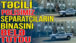 Xankəndidən Şok görüntülər Polisimiz separatçıların binasını belə tutduGündəm MasadaMedia Turk TV [upl. by Bissell]