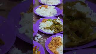 Brinjal Curry Recipe short ගමේ අයට අපි හැදුව බටු තෙම්පරාදුව food [upl. by Nosneh874]