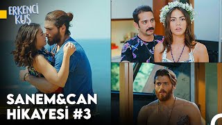 Erkenci Kuş 3 Bölüm Can❤Sanem Tüm Sahneleri [upl. by Travis]