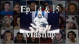 Bleach Thousand Year Blood War Episode 14 amp 15 Reaction Mashup  ブリーチ [upl. by Adnohsak622]