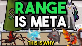 Why Range is Meta For Building An Acc OSRS [upl. by Aniraz]