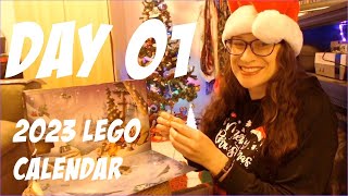 DAY 01 2023 Star Wars Lego Advent Calendar [upl. by Hnad]