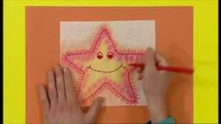 Mister Maker  Starfish Picture  Frame It [upl. by Quint]