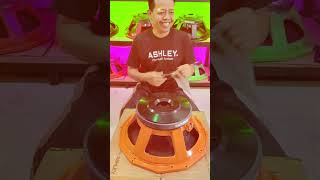 SPEAKER ASHLEY 18INCH ORANGE 185VC  REVIEW BY HPKJ CREW [upl. by Modeste]