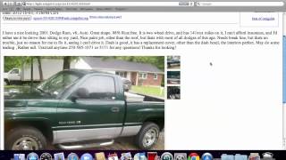 Craigslist Bowling Green Kentucky  Cheap Used Cars for Sale by Owner Available in 2012 and 2013 [upl. by Yehs680]