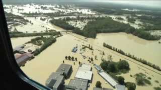 Luftaufnahmen vom HOCHWASSER in DEGGENDORF und Umgebung [upl. by Boyd]