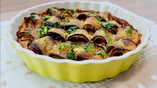 INVOLTINI DI MELANZANE AL FORNO BUONISSIMI UNO TIRA LALTRO  RICETTA GOLOSA SENZA FRIGGERE [upl. by Yelime]