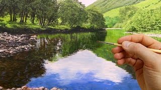 61 How To Paint Water  Oil Painting Tutorial [upl. by Llednek654]