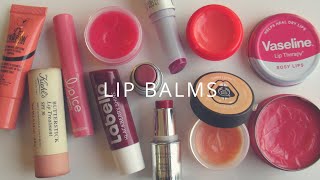 مرطبات شفايف ملونة استخدمتها ورأيي فيها  Lip Balms مرطباتشفايف ذيبوديشوب [upl. by Gaillard]