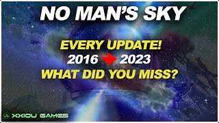 No Mans Sky UPDATES in 10 minutes  ALL UPDATES SINCE RELEASE  TRAILERS [upl. by Mildrid49]