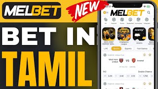 How To Bet In Melbet Tamil 2024 [upl. by Farhi]