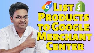 Google Merchant Center for Shopify  The Easy Setup Guide [upl. by Padegs117]