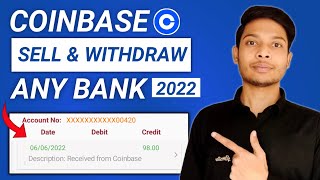 Coinbase Withdraw To Bank Account  How To Withdraw Money From Coinbase Wallet [upl. by Delamare]