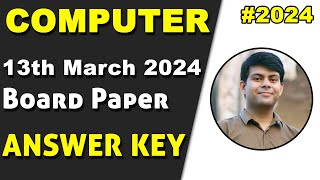 Computer Class 10th 2024 Answer Key  ICSE Class 10th Computer [upl. by Hobbs202]