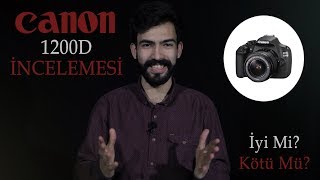 CANON EOS 1200D TANITIM Rebel T5 EĞİTİM [upl. by Ivy]