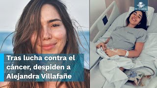 Tras dura batalla contra el cáncer muere la actriz Alejandra Villafañe a los 34 años [upl. by Salohcin136]