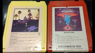 Boston debut Eagles Hotel California 8track tape repairs [upl. by Odey]