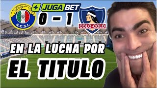 AUDAX ITALIANO 0 vs 1 COLO COLO  ANÁLISIS JEAN PIERRE BONVALLET  FECHA 28  torneochileno [upl. by Kubetz531]