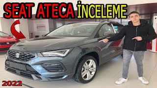 SEAT ATECA  FR  15 Eco TSI 2022 İNCELEMETEST [upl. by Siol]