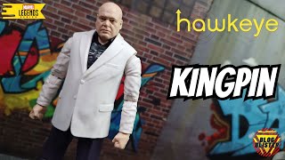 Marvel Legends Kingpin Hawkeye Serie Hydra Stomper BAF Reseña Review En Español [upl. by Eolande]