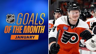 Filthiest Goals of January  202324 NHL Season [upl. by Ennobe]