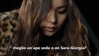 Meglio unape  canzone coreana italianizzata Going crazy Song Jieun ft Bang Yong Guk [upl. by Rehtae91]