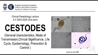 Unit 3 Cestodes Indepth Review [upl. by Ab876]