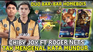 CHIBI JOY FT NEST ROGER BARBAR GAMEPLAY  MOBILE LEGENDS [upl. by Joyce39]