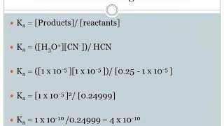 Weak acids and bases  Acidsbases 3  Leaving Cert Chemistry [upl. by Alanna462]