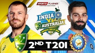 Ind Vs AUS 2nd T20 Cricket Match Commentary Hindi  SportsFlashes [upl. by Zoubek336]