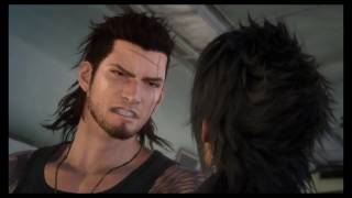 FINAL FANTASY XV Gladiolus Angry at Noctis Cutscene [upl. by Rehotsirhc564]